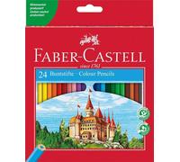 Faber-castell classic colour pack de 24 lapices de colores hexagonales