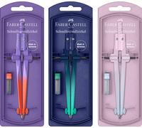 Faber-Castell Compás Stream Flow Edition Ajuste Rápido Surtido (Set de 5)