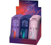 Compas Faber-Castell Stream Ajuste Rapido Flow Edition Expositor De 15 (3 Col.)