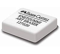 Faber Castell - Gomas de borrar (18 unidades), color blanco