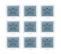 Faber-Castell 205051 Goma de borrar amasada Art Eraser 127220 gris 9 piezas