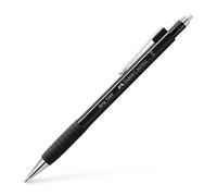 Faber-Castell Grip 1345 - Portaminas (10 unidades), color negro metálico