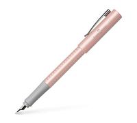 Faber-Castell Grip Pearl Edition EF 140977 - Pluma estilográfica, color rosa