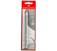 Faber-Castell Lápiz 111992 Jumbo Grip HB – Juego de 2 lápices