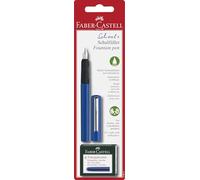 Faber Castell Juego de pluma estilográfica escolar, 1 item, azul, 1