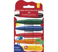 FABER-CASTELL - Lápices de cera para dedos, 6 uds., +3 años