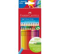 Faber Castell Lápices de Colores 2001 Colour Grip 24 En Estuche Cartón