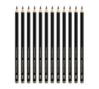 FABER-CASTELL - Lápices Pitt Graphite Matt 12B, 12 unidades