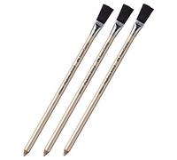 Faber-Castell - Lápiz de borrar Perfection (3 x 7058B con cepillo)