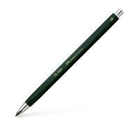 Faber-Castell Portaminas TK 9400, grosor de mina 3,15 mm, grado de dureza 6B, verde
