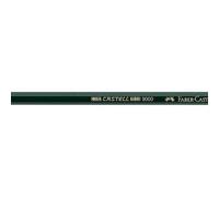 FABER-CASTELL Lot de 6 Crayons 9000, hexagonale, dureté de mine: H
