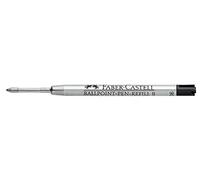 Faber-Castell - Lote de 1 Recambios para Bolígrafo de punta media (gran capacidad, negro