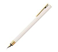 FABER-CASTELL Neo Slim 141442 - Pluma estilográfica (plumín EF, color dorado y malvavisco)