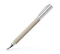 Faber-Castell Ambition OpArt 149622 - Pluma estilográfica (plumín EF, arena blanca, 1 unidad)
