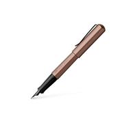FABER-CASTELL - Pluma estilográfica Hexo Bronze, plumín M