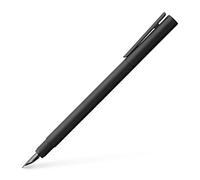 FABER-CASTELL - Pluma estilográfica Neo Slim negra, plumín B