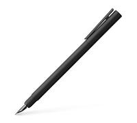 FABER-CASTELL - Pluma estilográfica Neo Slim negra, plumín F