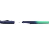 Faber-castell poly ball flow edition buzzing blue pluma estilografica