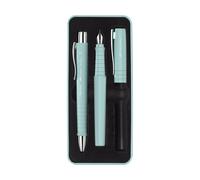 Faber-castell poly ball set negro, azul claro 3 pieza(s)
