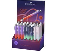 Faber-Castell Poly Ball Urban Flow Surtido de 24 Bolígrafos en Expositor