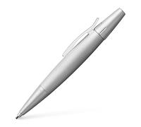 Faber-Castell Portaminas e-motion Pure Silver 138676 – Dureza B, con borrador y paquete de regalo