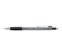 Faber-Castell Portaminas GRIP 1345 Gris piedra 0,5 mm B con goma de borrar integrada, 1 unidad