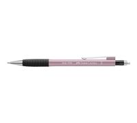 Faber-Castell Portaminas GRIP 1345 – rosa sombra, mina 0,5 mm, dureza B, goma integrada, 1 unidad