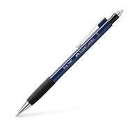FABER-CASTELL 134751 - Portaminas GRIP 1347 azul marino, dureza B, grosor de mina 0,7 mm, con goma de borrar integrada, 1 unidad