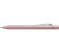 Faber-Castell Portaminas 131262 Grip rosa pálido 0,7 mm dureza B con goma de borrar