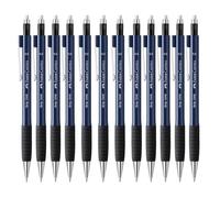FABER-CASTELL - Portaminas Grip azul marino de 0,5 mm, 12 unidades