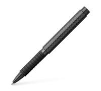 Faber-Castell - Rotulador de tinta Essentio Carbon negro | Cuerpo de carbono con zona de agarre ergonómica y suave al tacto y tinta negra de secado rápido