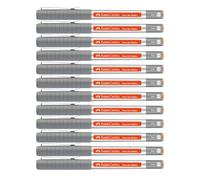 FABER-CASTELL - Rotulador de tinta Free Ink naranja, 12 unidades | Rollerball apto para documentos con punta de 0,4 mm para una escritura y toma de notas precisas