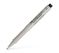 Faber-Castell Bolígrafo de tinta Ecco Pigment 166599 – 0,5 mm – Negro