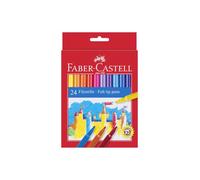Faber Castell Rotuladores fina, punta de fieltro 24 unidades
