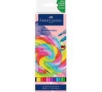 Faber-Castell Rotuladores Goldfaber Aqua Dual 164528 Pack de 6 Doble Punta Caramelos