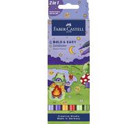 FABER-CASTELL - Rotuladores Goldfaber Sketch Marker Bold & Easy, 6 colores | Rotuladores de alcohol de secado rápido para Cozy Coloring, Kawaii y momentos creativos