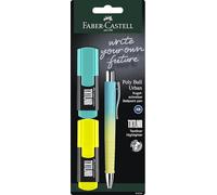 FABER-CASTELL - Set de escritura TXTLNR con subrayador y bolígrafo
