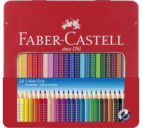 Faber-Castell Lápices de colores Colour Grip 24 unidades multicolor para niños
