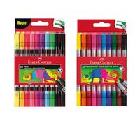 Faber-Castell - Set de rotuladores Basic & Neon, 20 unidades