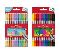 Faber-Castell - Set de rotuladores Basic & Pastel, 20 unidades
