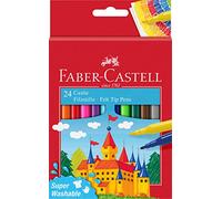 Faber-Castell Rotuladores escolares Estándar – Caja x24 Colores