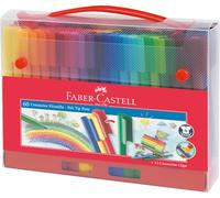 Faber-Castell Rotuladores Connector 60 unidades Multicolor para niños