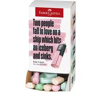 FABER-CASTELL - Set de rotuladores TXTLNR, 60 rotuladores en tonos pastel