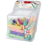 Faber-Castell Textliner 46 Marcador Fluorescente Pastel Surtido Expositor de 100 unidades