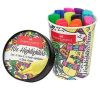 Faber-castell textliner 46 neon pack de 10 marcadores fluorescentes -
