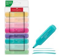 Faber-castell textliner 46 pastell marcador 8 pieza(s) multicolor