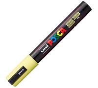 Posca Rotulador PC-5M - Punta redonda 1,8-2,5 mm, tinta a base de agua, amarillo miel