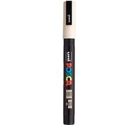 Faber-Castell uni-ball 186572 - Marcador POSCA con punta fina redonda, beige