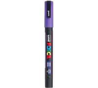 Faber-Castell uni-ball 186579 - Marcador POSCA con punta fina redonda, violeta brillante