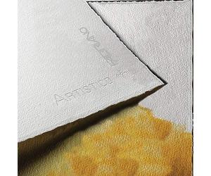 Fabriano Artistico, 22 x 30, 10.8 oz/m2, 140 Libras, Prensa en frío, Color Blanco Tradicional, 4 Cubiertas (Paquete de 10 Hojas)